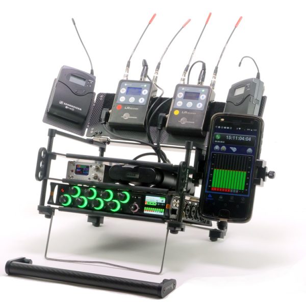 Rack N Bag Location Sound Kit - Small with Optional Small Power Distro, Wing Kit & Phone Holder