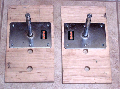 Plywood Mounted Wall Plate-Pigeon Plates