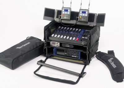 Rack-N-Bag Location Sound Bag for Zoom F8 & F-Control with Optional Small Power Distro & Wing Kit
